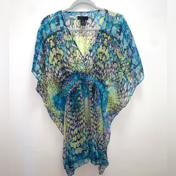 Steve Madden Other - Steve Madden Tropical Swim Cover Up Size M/L